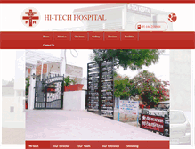 Tablet Screenshot of hitechhospital.in